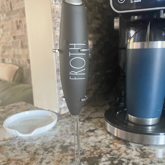 Rae Dunn milk frother with stand - Picture 2 of 2